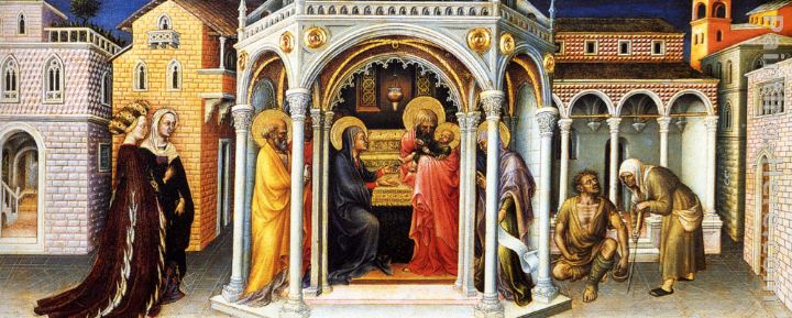 The Presentation In The Temple painting - Gentile da Fabriano The Presentation In The Temple art painting